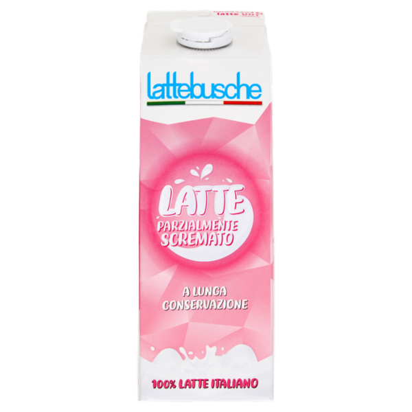 lattebusche Latte Parzialmente Scremato a Lunga Conservazione 1000 ml
