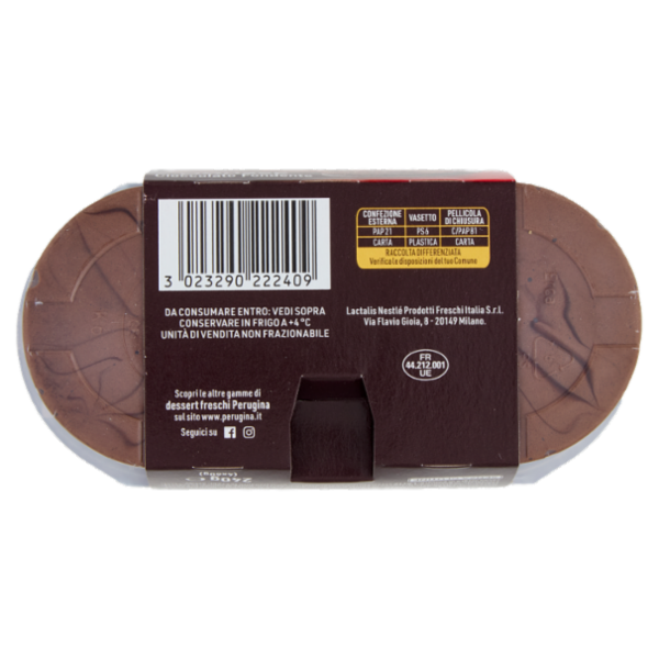 PERUGINA Nuvole Mousse Cioccolato fondente 4 x 60 g