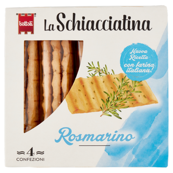 bottoli la Schiacciatina Rosmarino 4 x 37,5 g
