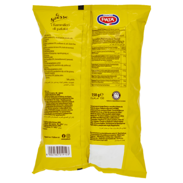 Pata enjoy il fiammifero di patata classico 150 g