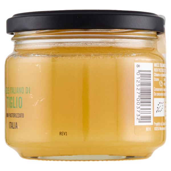 Mielizia Bio Miele Italiano di Tiglio Non Pastorizzato Emilia Romagna 300 g