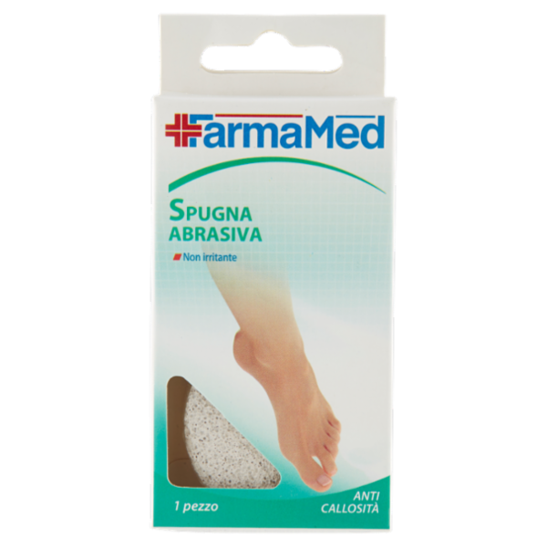 FarmaMed Spugna Abrasiva Anti Callosità 1 pz
