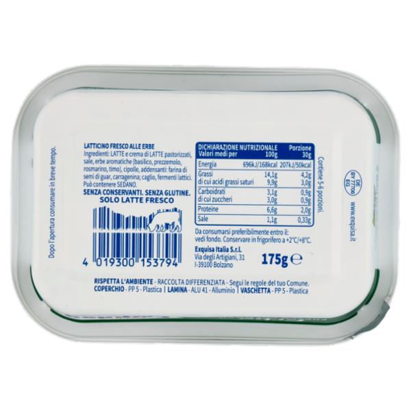 Exquisa il Fresco Cremoso Erbe Aromatiche 175 g