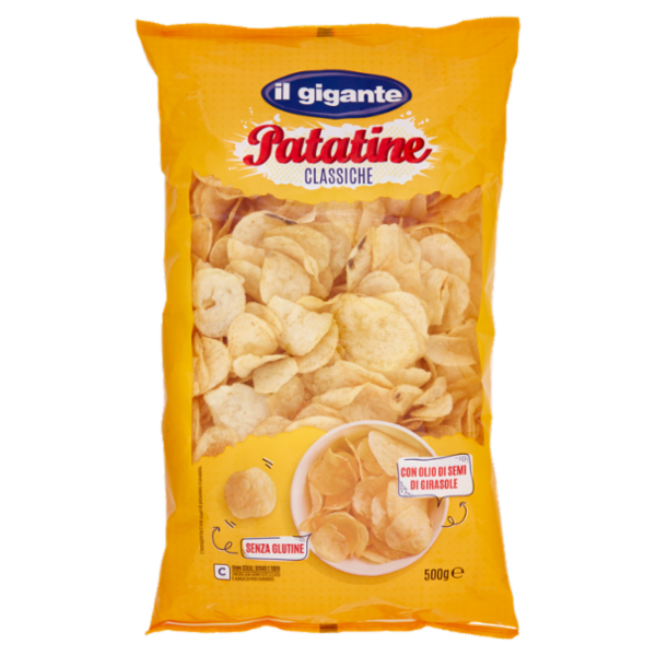 IL GIGANTE Patatine Classiche 500 g