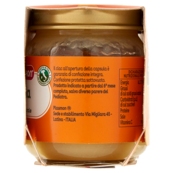 Plasmon Mela Omogeneizzato 2 x 104 g