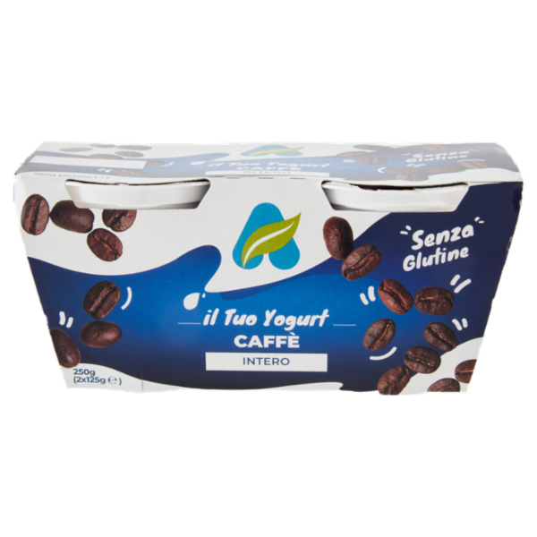 Centrale del Latte Alessandria e Asti il Tuo Yogurt Caffè Intero 2 x 125 g