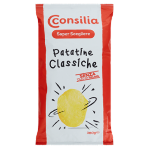 Consilia Saper Scegliere Patatine Classiche 300 g (senza Olio Di Palma)
