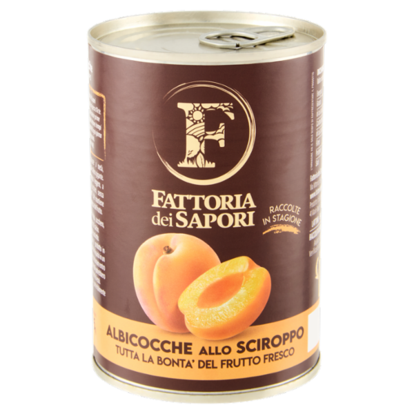 Fattoria dei Sapori Albicocche allo Sciroppo 410 g