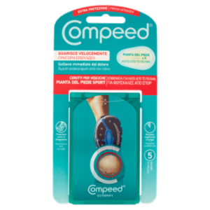 Compeed Cerotti Per Vesciche Pianta Del Piede Sport 5 Pz