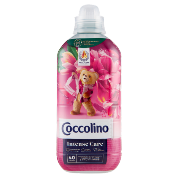 Coccolino Ammorbidente Concentrato Fiori di Tiarè & Frutti Rossi 1 L