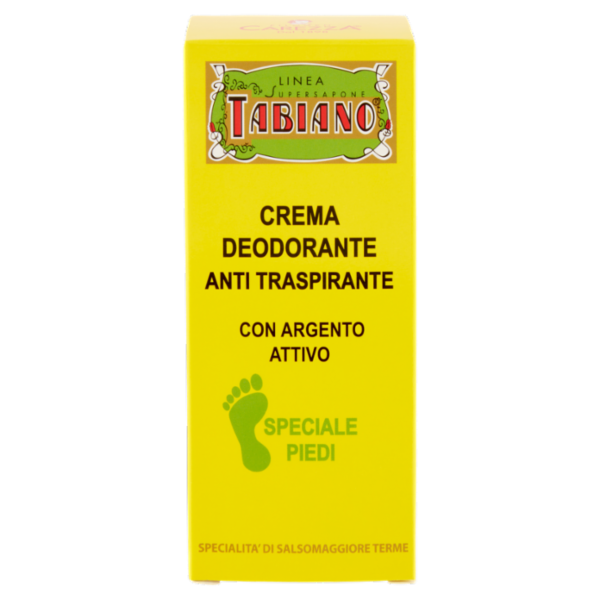 Pilogen Carezza Linea Supersapone Tabiano Crema Deodorante Anti Traspirante 50 ml
