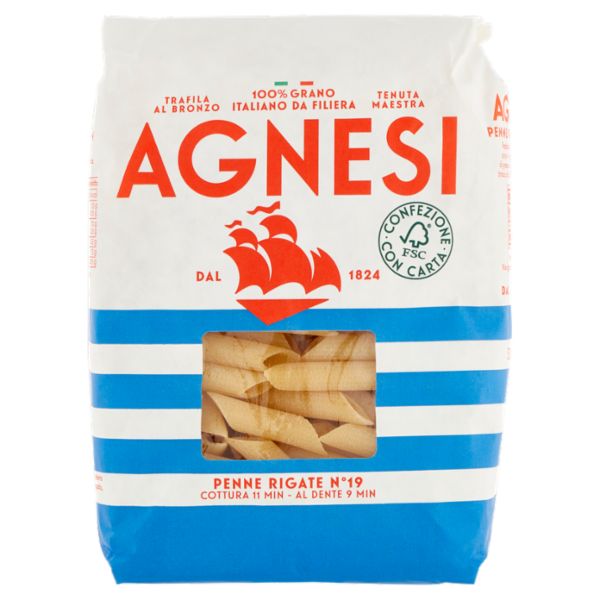 Agnesi Penne Rigate N° 19 500 g