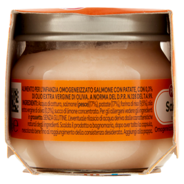 Plasmon Omogeneizzato Salmone con patate 2 x 80 g