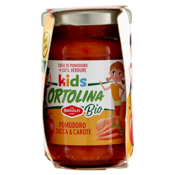 Ortolina kids Bio Pomodoro Zucca & Carote 2 x 100 g