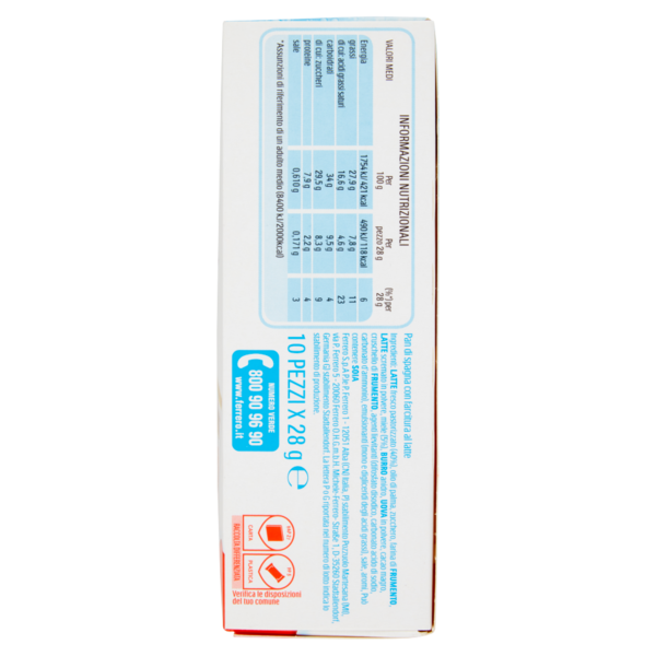 Kinder fetta al latte 10 x 28 g