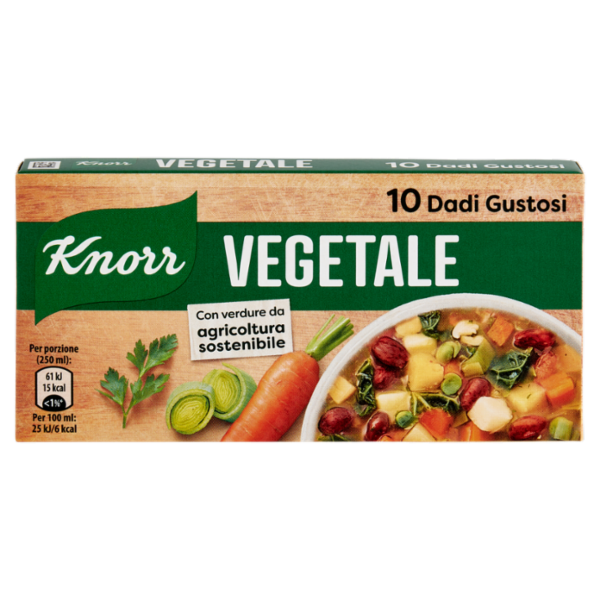 Knorr Vegetale 10 Dadi 100 g
