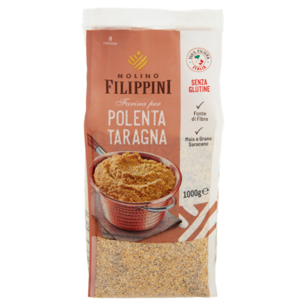 Molino Filippini Farina per Polenta Taragna 1000 g