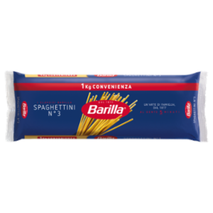 Barilla Pasta Spaghettini N.3 100% Grano Italiano 1 KgKg