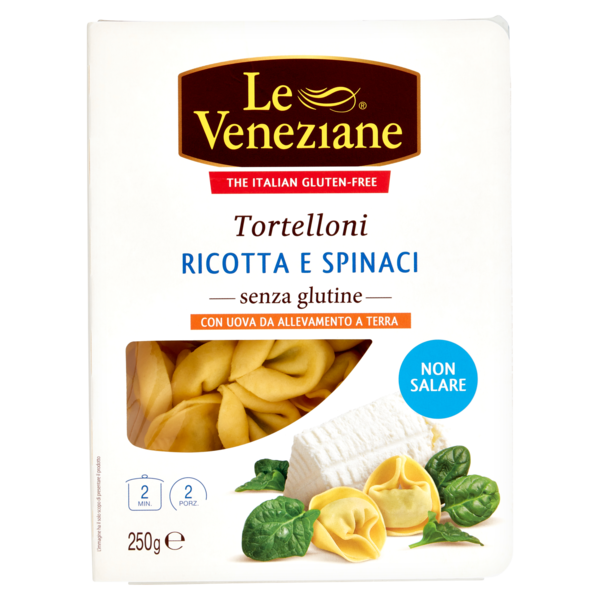 Le Veneziane Tortelloni Ricotta e Spinaci 250 g