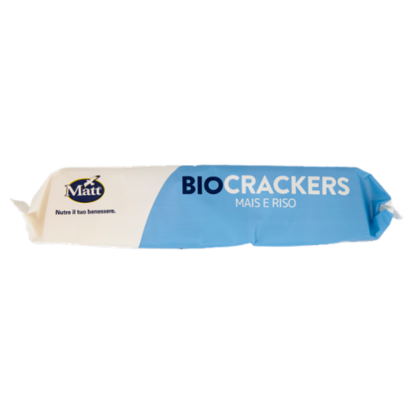 Matt non solo pane Bio Crackers mais e riso 150 g