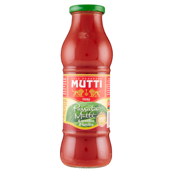 Mutti Passata Mutti di pomodoro al basilico 560 g