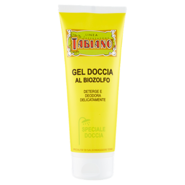 Pilogen Carezza Linea Supersapone Tabiano Gel Doccia al Biozolfo 250 ml