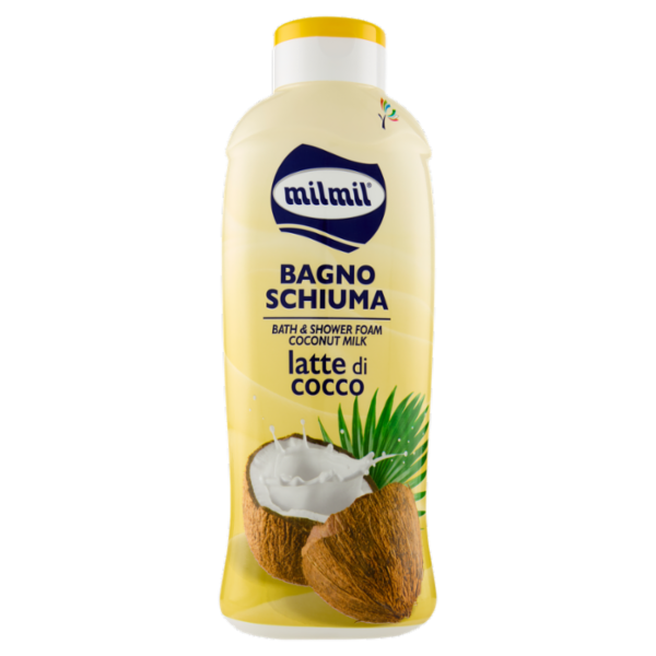 milmil Fresca Vitalità Bagno Schiuma latte di cocco 1000 ml