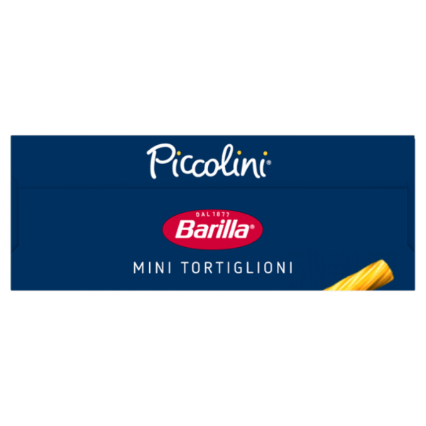 Barilla Pasta Piccolini Mini Tortiglioni 100% Grano Italiano 500 g