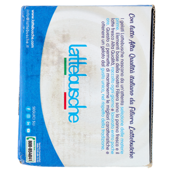 lattebusche Biscotti panna & cacao 8 x 50 g