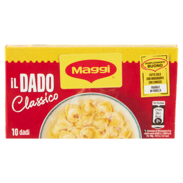 MAGGI Dado Classico preparato per brodo (10 dadi) 100 g