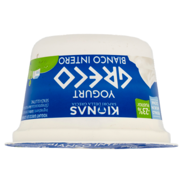 Kionas Yogurt Greco Bianco Intero 10% grassi 150 g