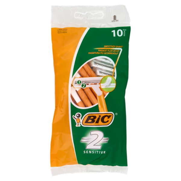 Bic 2 Sensitive Rasoi bilama 10 pz