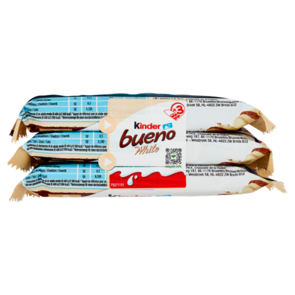 Kinder bueno White 3 x 39 g