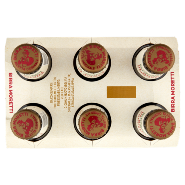 Birra Moretti Ricetta Originale 6 x 33 cl