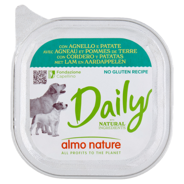 almo nature Daily Adult Dog con Agnello e Patate 100 g