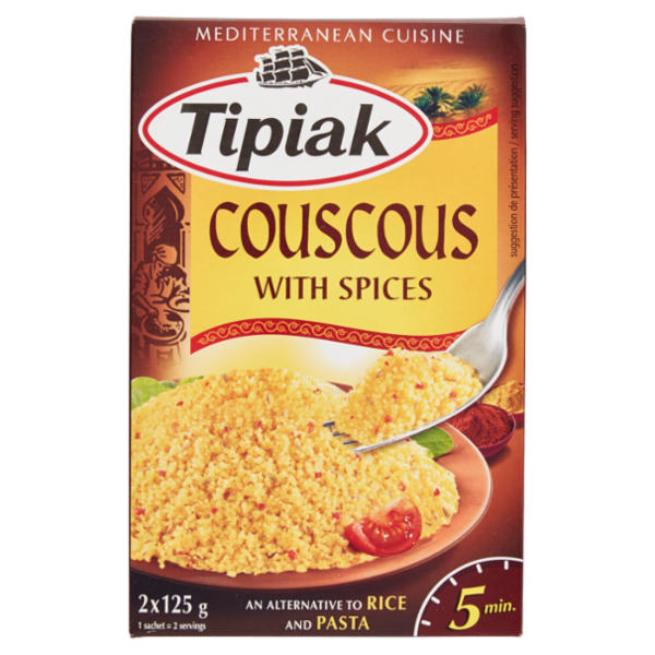 Tipiak Couscous with Spices 2 x 125 g