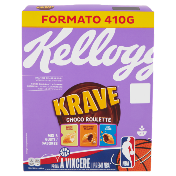 Kellogg's Krave Choco Roulette 410 g