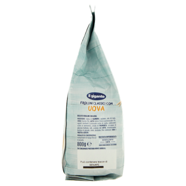 IL GIGANTE Frollini Classici con Uova 800 g