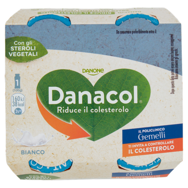 Danacol Bianco 4 x 100 g
