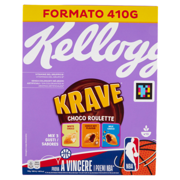 Kellogg's Krave Choco Roulette 410 g