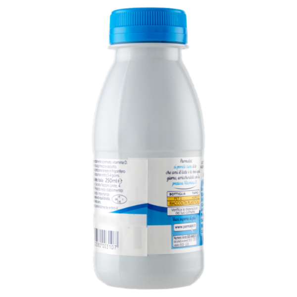 parmalat Bontà e Linea con Vitamina D Latte Parzialmente Scremato 100% Latte d'Italia 250 ml