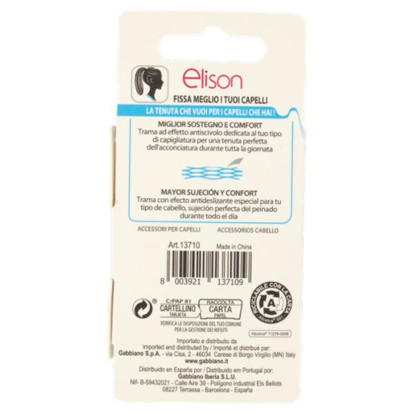 elison Hairfit Elastici Capello Fine 4 pz
