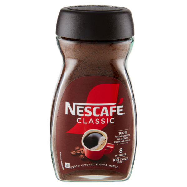 NESCAFÉ Classic Caffè Solubile Barattolo 200 g