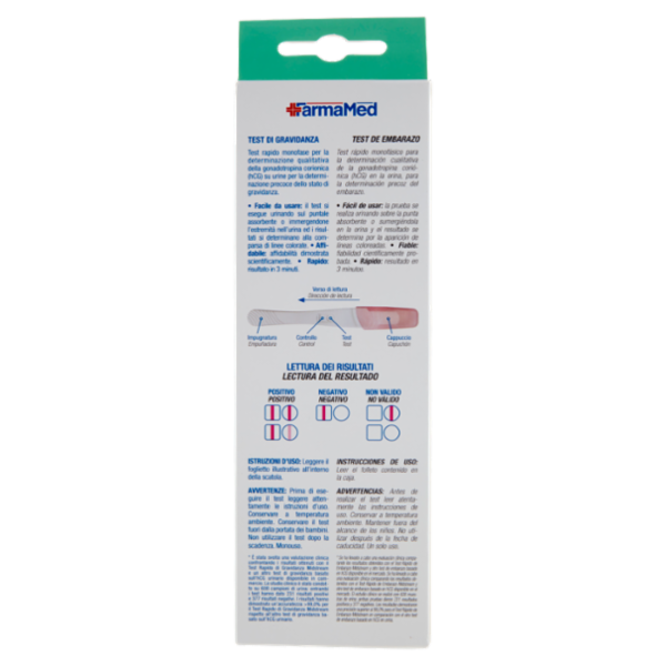 FarmaMed Test di Gravidanza 1 pz