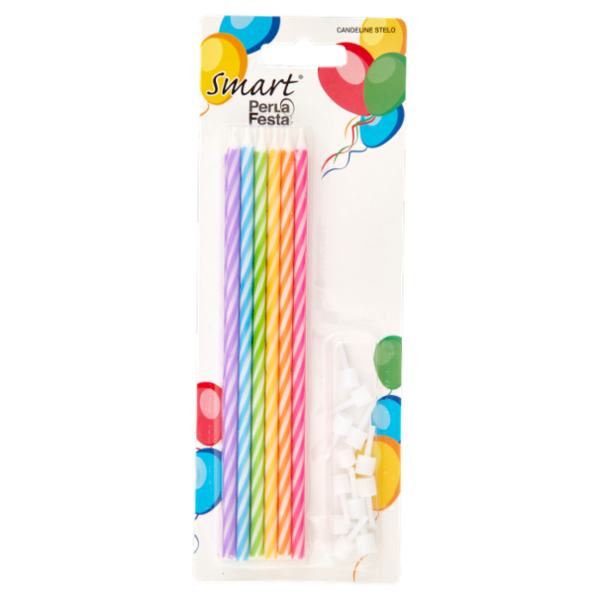 Smart PerLa Festa Candeline Stelo 12 pz