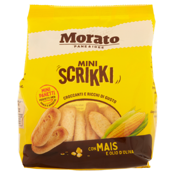 Morato Mini Scrikki con Mais e Olio d'Oliva 200 g