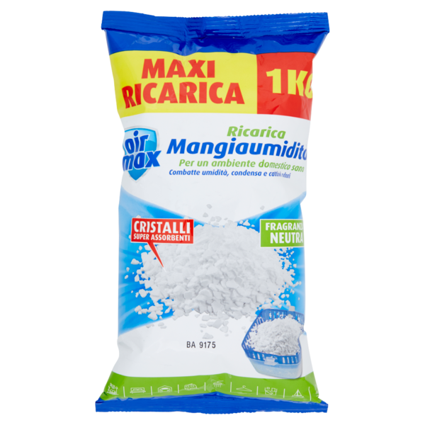 air max Mangiaumidità Ricarica Fragranza Neutra 1000 g