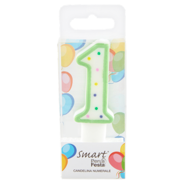 Smart PerLa Festa Candelina Numerale 1 1 pz