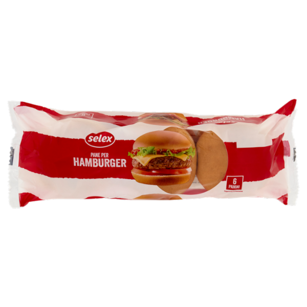 Selex Panini per Hamburger 6x50 g