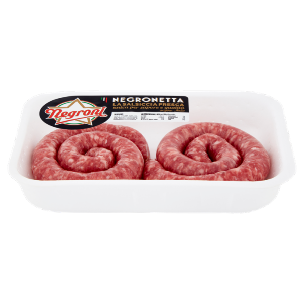 Negroni Negronetta la Salsiccia Fresca Luganega 0,300 kg
